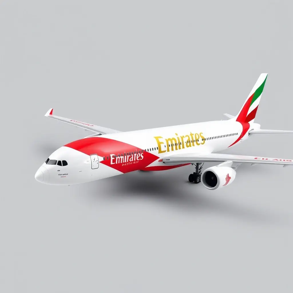 阿联酋航空飞往迪拜的航班